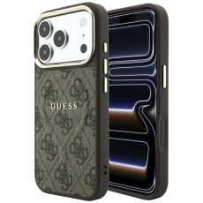 Celly - Guess iPhone 18 Pro Max/17 Pro Max Mobilskal MagSafe Embossed 4G Ring Classic