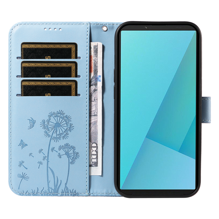 A-One Brand - Sony Xperia 10 VII Plånboksfodral Strap Dandelion Läder