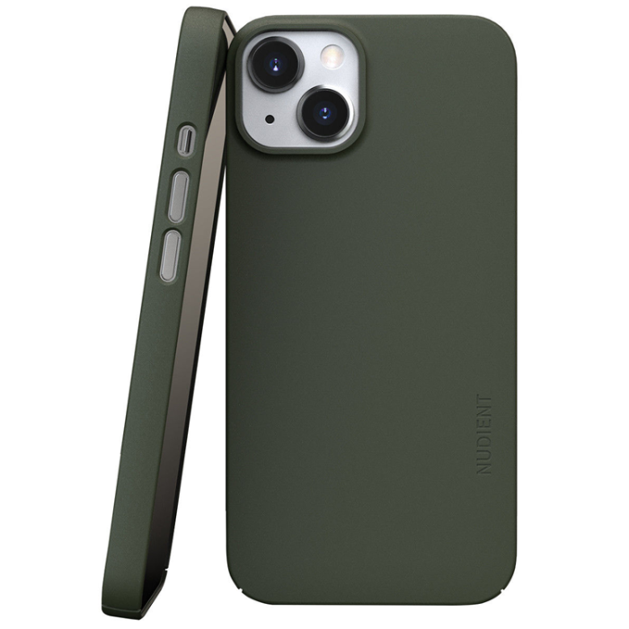 UTGATT5 - NUDIENT iPhone 13 Skal Thin Case V3 MagSafe - Grön