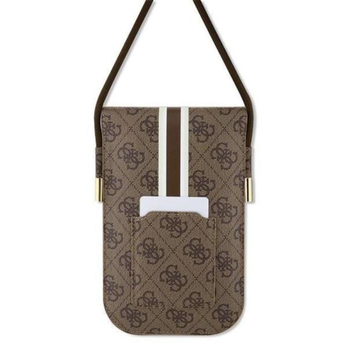 Guess - Guess Halsbandsfodral Stripes - Brun