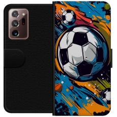 Gustaf - Pl&aring;nboksfodral till Samsung Galaxy Note20 Ultra med Fotbollar