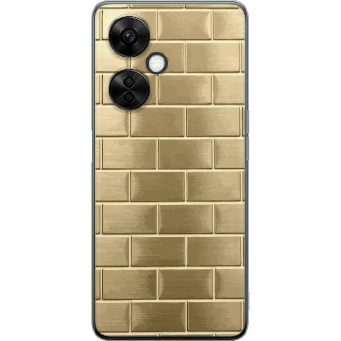 iSecrets - Mobilskal till OnePlus Nord CE 3 Lite med Gyllene Murstenar