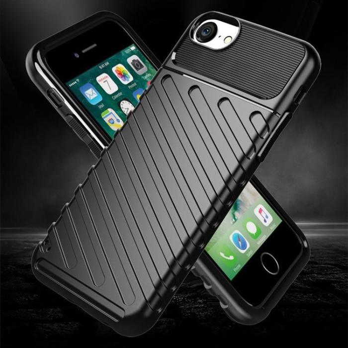 UTGATT1 - iPhone SE 2020 / 8 / 7 Mobilskal Thunder Flexible - svart