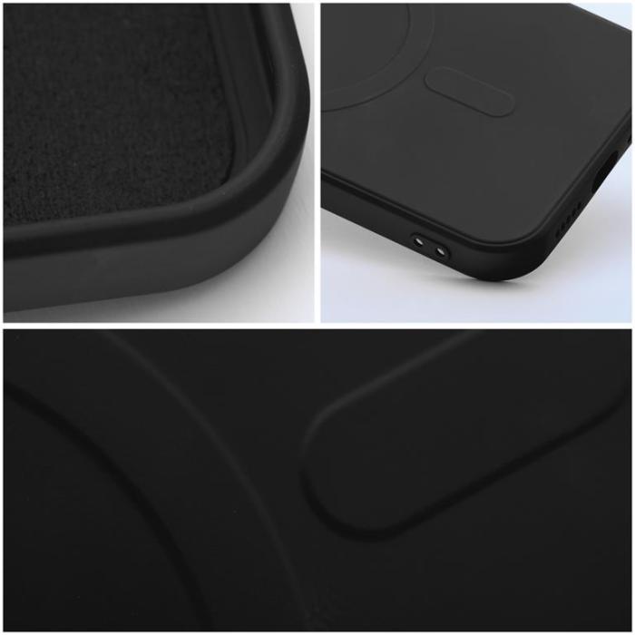 OEM - iPhone 11 Pro Magsafe Skal Silikon - Svart
