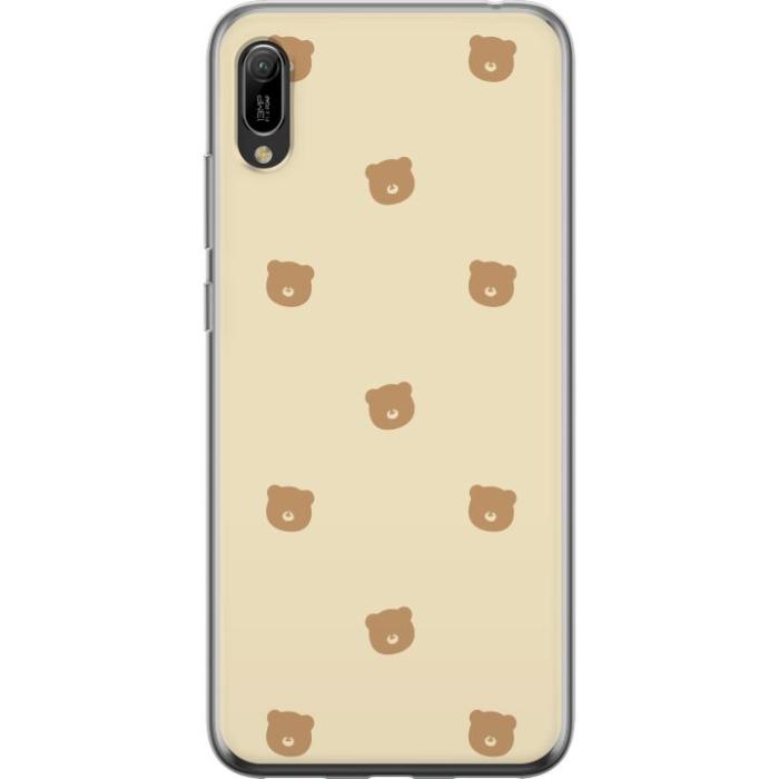 iSecrets - Mobilskal till Huawei Y6 Pro (2019) med Björnmönster