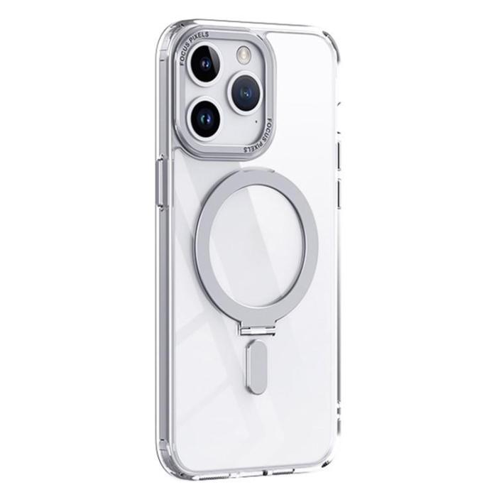 OEM - iPhone 15 Pro Mobilskal Magsafe Kickstand - Clear