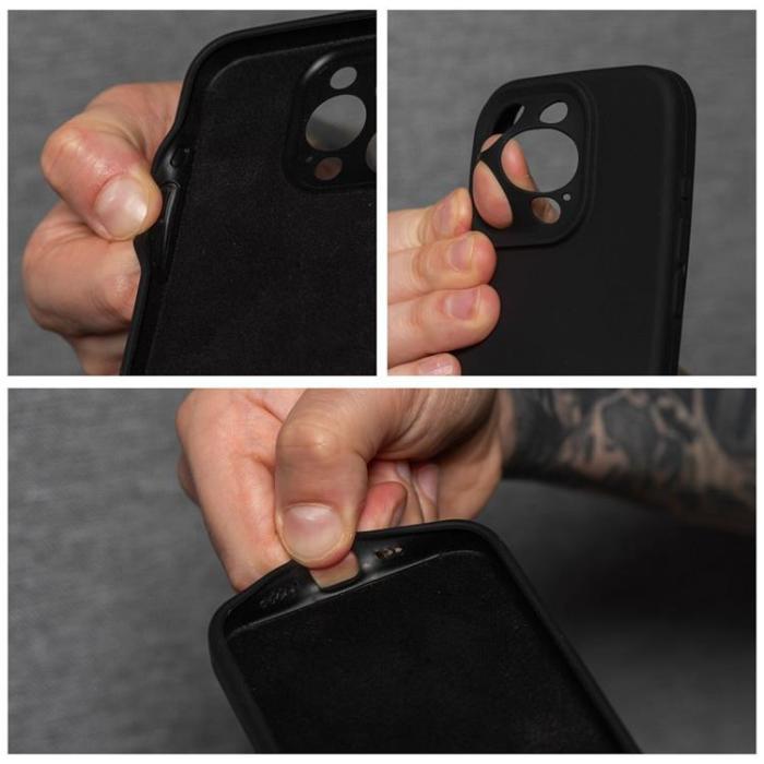 OEM - iPhone 16 Pro Max Mobilskal Silikon 2mm - Svart