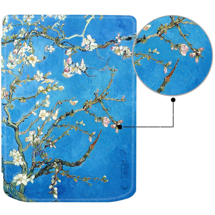 Tech-Protect - Tech-Protect Pocketbook Verse/Lite/Pro Fodral - Sakura