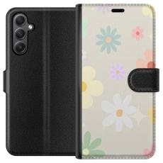 iSecrets - Pl&aring;nboksfodral till Samsung Galaxy S23 FE med fejdande blommor