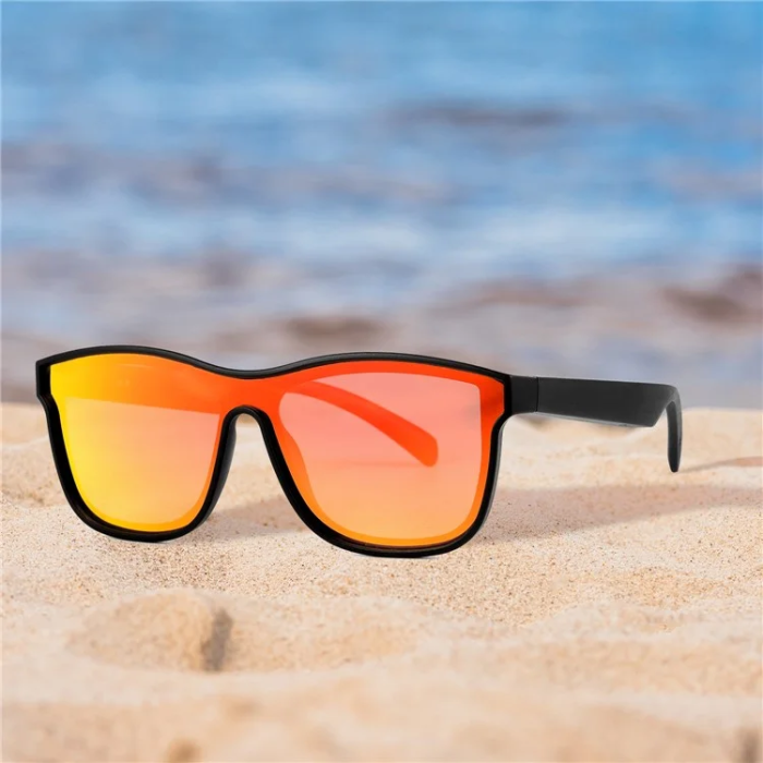 OEM - Smarta Glasögon Polariserade Linser Bluetooth KY03 - Orange