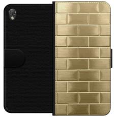 iSecrets - Pl&aring;nboksfodral till Sony Xperia Z3 med Gyllene Murstenar