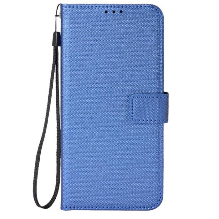 A-One Brand - Xiaomi 17 Pro Plånboksfodral Diamond Texture Med Rem - Blå