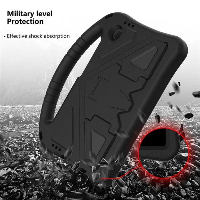 A-One Brand - Galaxy Tab A9 Skal Kickstand Shockproof - Svart