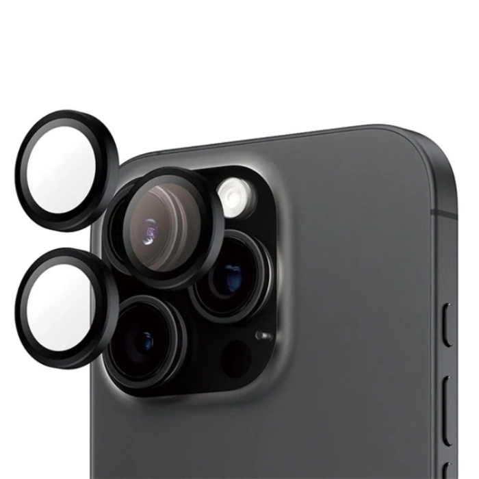 PanzerGlass - PanzerGlass iPhone 16 Pro/16 Pro Max Kameralinsskydd Härdat Glas