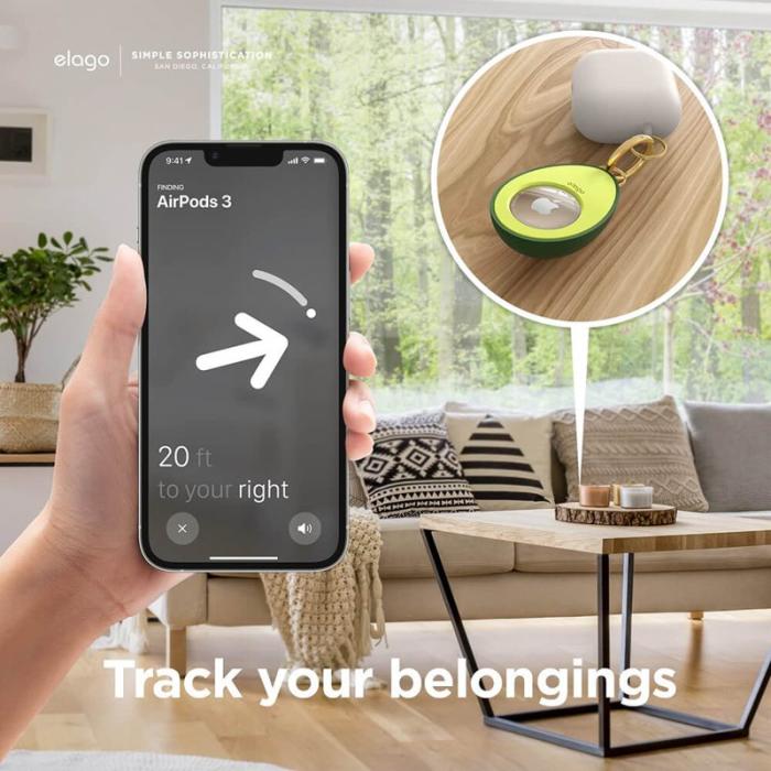 Elago - ELAGO Fodral AirTag Avokado