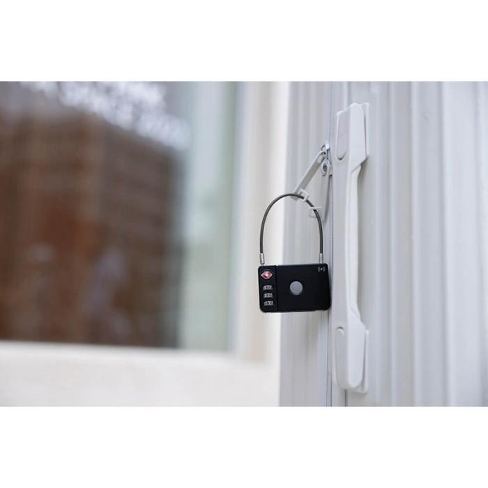 Elago - ELAGO MILOCK Smart Anti-Loss Bagagelås Svart