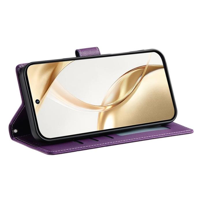 OEM - Plånboksfodral för Samsung Galaxy S26 Plus Magnetiskt Konstläder - Lila