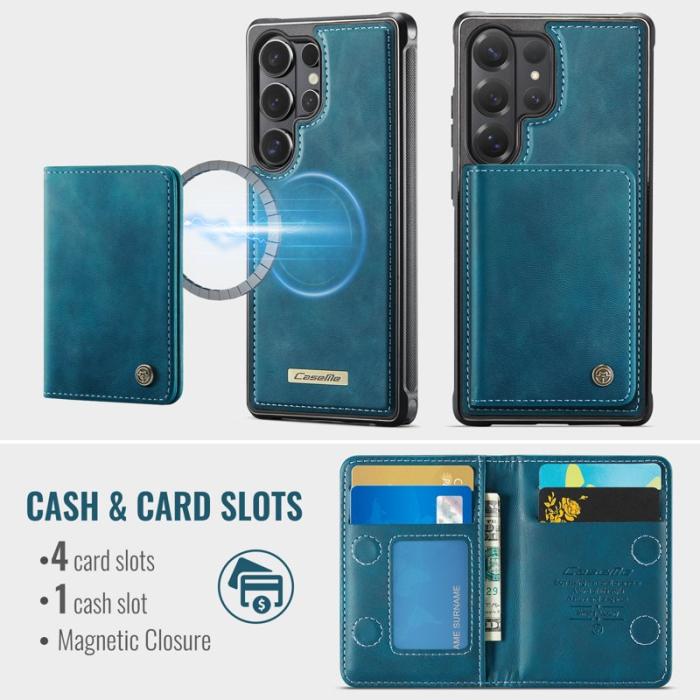 Caseme - CaseMe Mobilskal för Samsung Galaxy S26 Ultra Magnetiskt PC + TPU - Grön