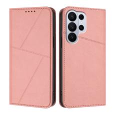 OEM - Pl&aring;nboksfodral f&ouml;r Samsung Galaxy S26 Ultra Magnetiskt Konstl&auml;der - Rosa