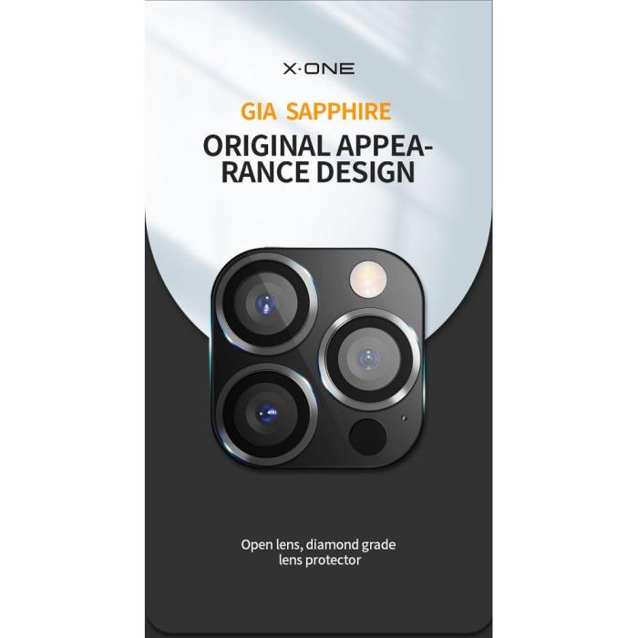 X-One - X-ONE Sapphire Kameralinsskydd för iPhone 14 Pro/14 Pro Max