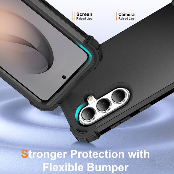 OEM - Mobilskal för Samsung Galaxy S26 Plus Stötbeständig PC + TPU - Svart