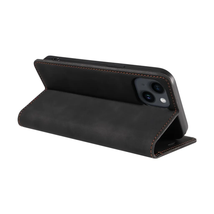 BETOPNICE - BETOPNICE iPhone 15 Plus Plånboksfodral - Svart
