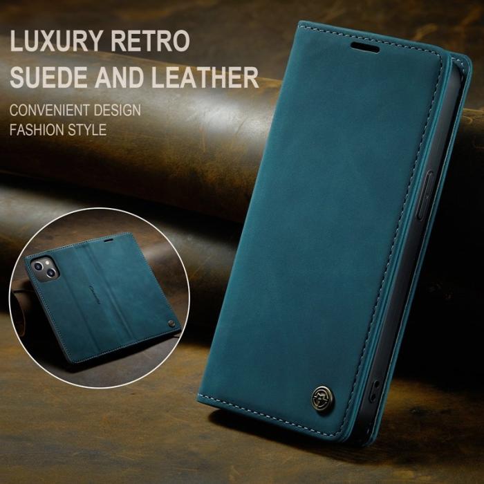 Caseme - CASEME 013 Flip Case för iPhone 14 Plus 6.7 tum Grön