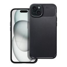OEM - iPhone 15 Plus Mobilskal Carbon Premium - Svart