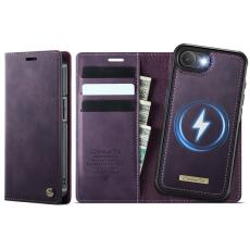 Caseme - CASEME C49 Mobilskal till iPhone 16e MagSafe RFID Blocker Lila