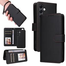 BETOPNICE - BETOPNICE Samsung Galaxy A16 Pl&aring;nboksfodral - Detachable Konstl&auml;der - Svart