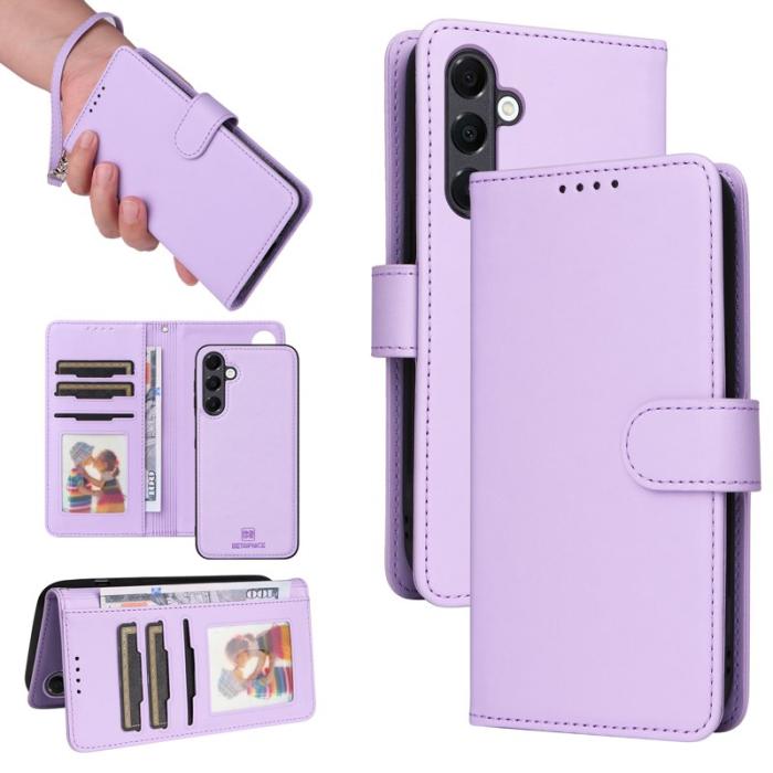 BETOPNICE - BETOPNICE Samsung Galaxy A16 Plånboksfodral - Detachable Konstläder- Lila