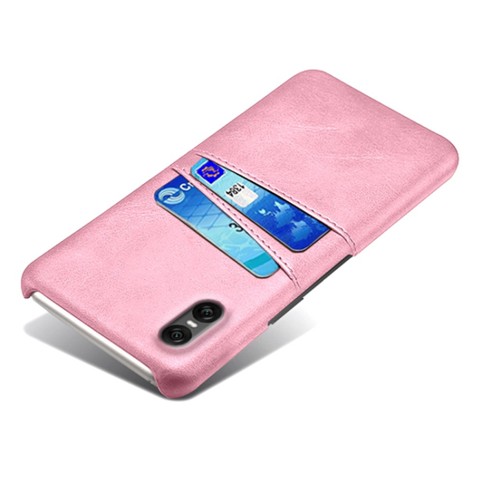 A-One Brand - Sony Xperia 10 VII Mobilskal med Dual Kortfack - Roséguld
