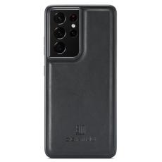 DG.MING - DG.MING Samsung Galaxy S21 Ultra Fodral Konstl&auml;der Svart
