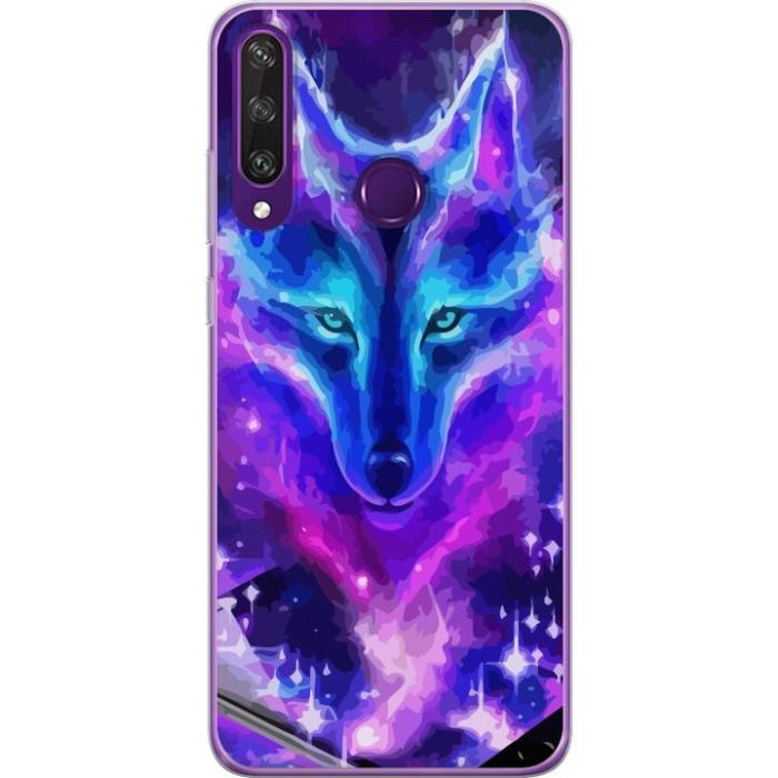 iSecrets - Mobilskal till Huawei Y6p med Neon Varg