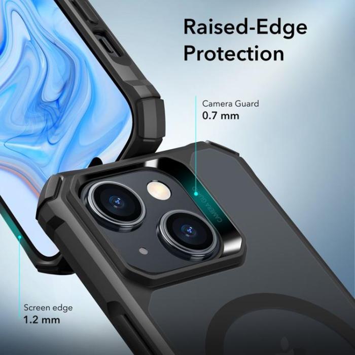 ESR - ESR iPhone 15 Mobilskal Magsafe Air Armor Halolock - Svart