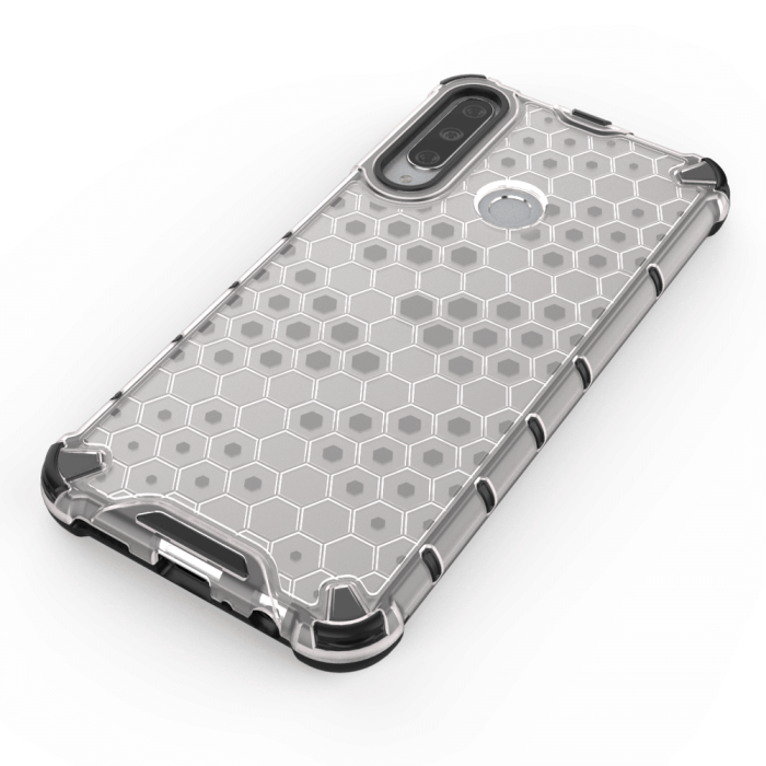 OEM - Honeycomb Armor Skal till Huawei Y6p transparent