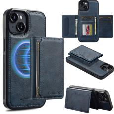 LC.imeeke - LC.IMEEKE L5 iPhone 13 Fodral KonstL&auml;der - Bl&aring;