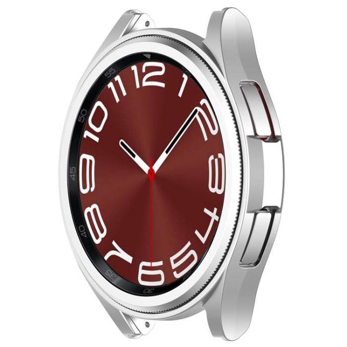 OEM - Galaxy Watch 6 Classic (43mm) Skal Hollowed-out - Silver