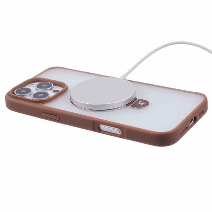 X-Level - X-LEVEL PITHY STONE II Mobilskal till iPhone 16 Pro Guld