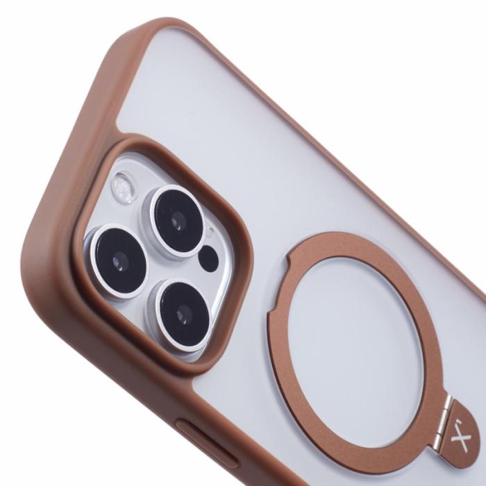 X-Level - X-LEVEL PITHY STONE II Mobilskal till iPhone 16 Pro Guld