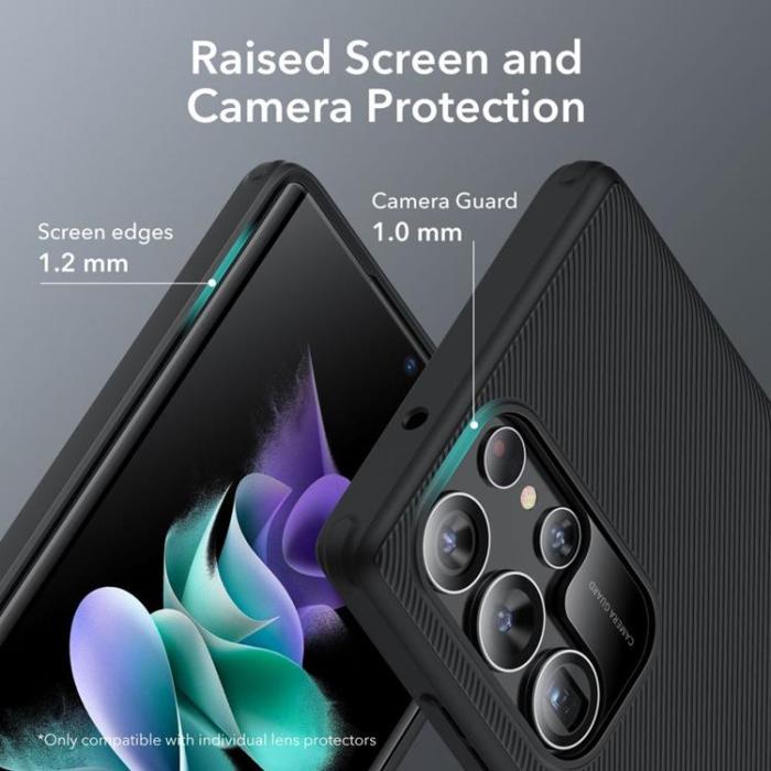 UTGATT - ESR Galaxy S23 Ultra Skal Air Shield Boost - Svart