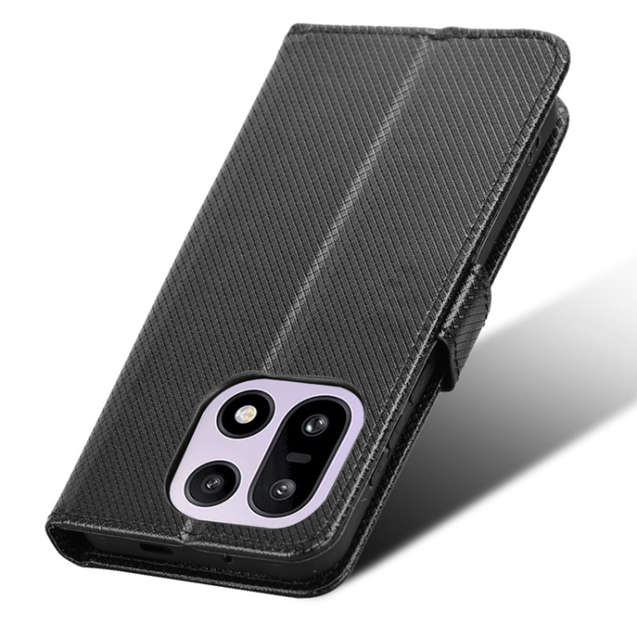 A-One Brand - OnePlus 15 Plånboksfodral Strap Diamond Texture Läder