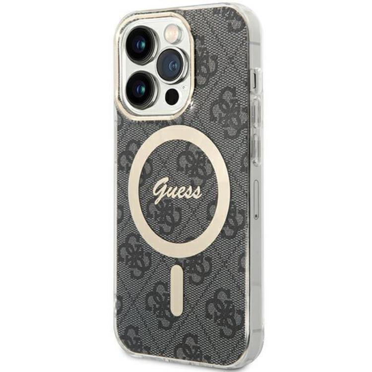 Guess iPhone 15 Pro Mobilskal Magsafe IML - Svart | 2353 | AlltMobil