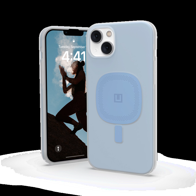 U By UAG iPhone 14 Mobilskal Magsafe Lucent 2 - Cerulean | 2353 | AlltMobil