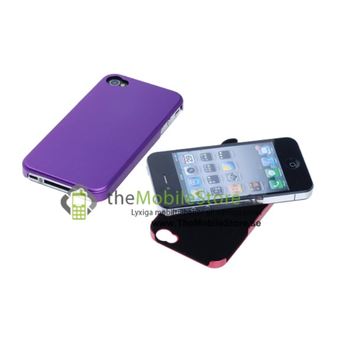 OEM - Aluminium Metal skal till iPhone 4S/4 (Magenta)