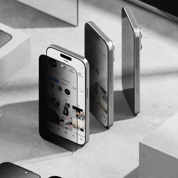 Ringke - [2-Pack] Ringke iPhone 17 Pro Max Skärmskydd Härdat Glas Privacy
