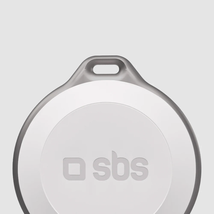 SBS - SBS Find My Anti Loss Locator Vattentät IP65 Track My Circle - Vit