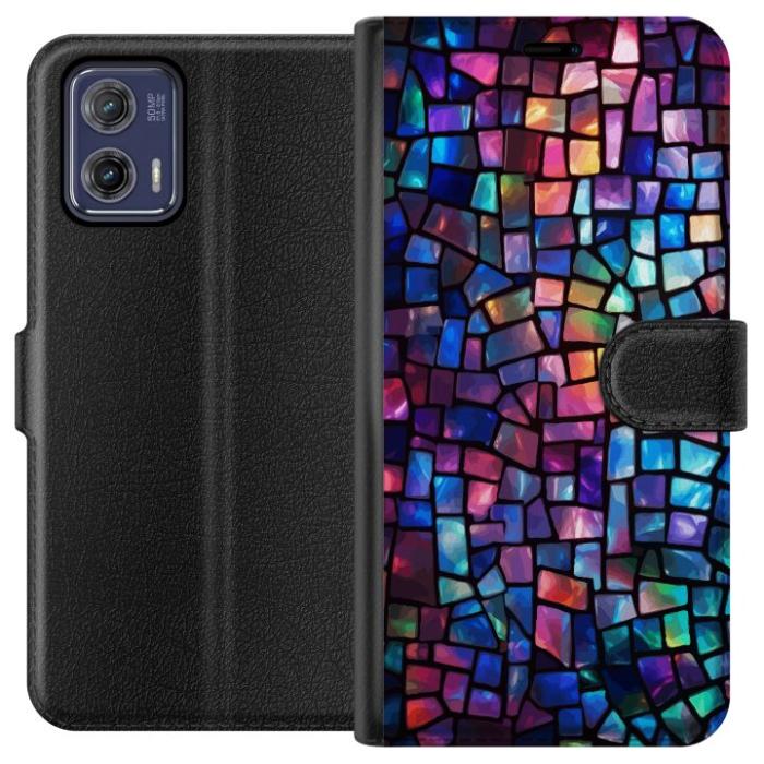 iSecrets - Plånboksfodral till Motorola Moto G73 med Disco