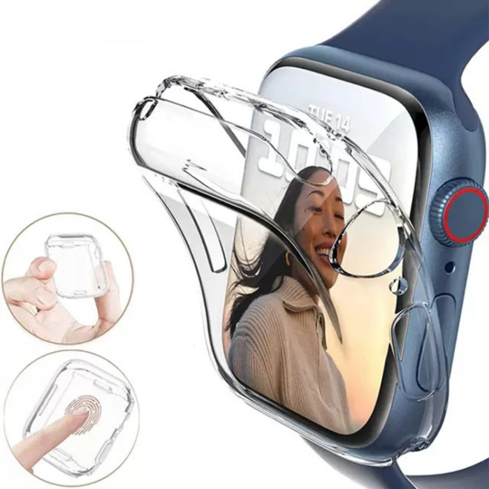 A-One Brand - Apple Watch (44mm) Skal Ultra Clear - Transpatent