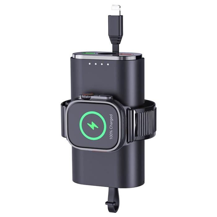 A-One Brand - V10A Apple Watch Snabbladdning Laddare Power Bank 5000mAh 20W
